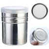 Stainless Steel Fine Mesh Coffee Chocolate Powder Dredger Sifter Duster Shaker