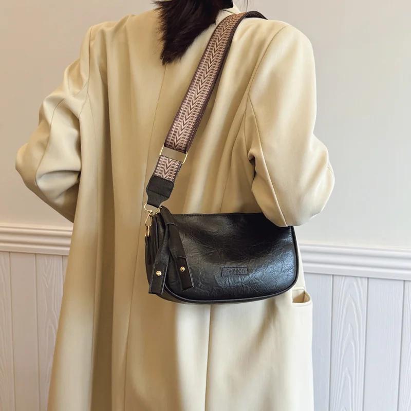 Vintage Small Messenger Bags for Women Simple Pu Leather Ladies Pillow Shoulder Bag Fashi Female Purse Handbags Crossbody Bag