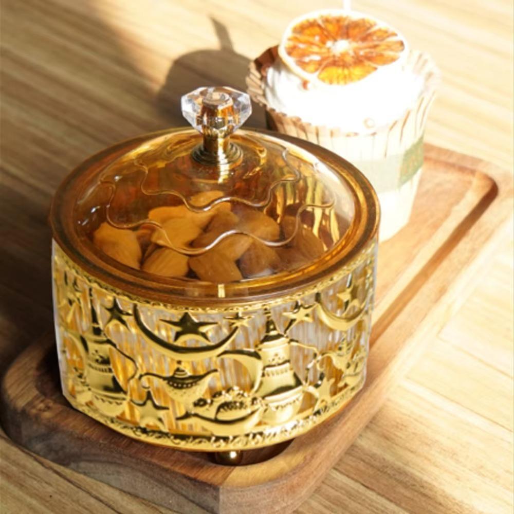 Eid Mubarak Food Tray Plastic Snack Storage Tray New Ramadan Candy Food Tray  Ramadan Decoration