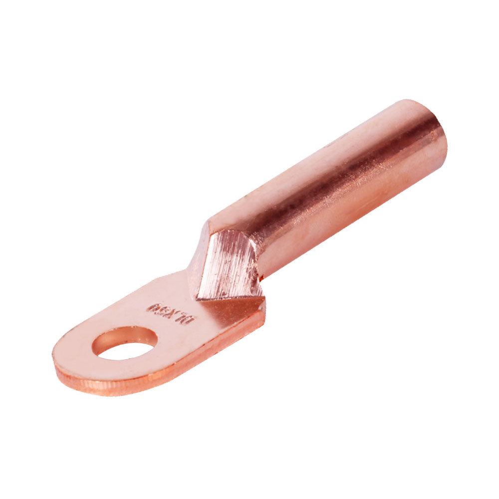 Red Copper Terminal Lug: Delixi DT Copper Connector, Wire Ear, Nose, Cable Oil Stopper