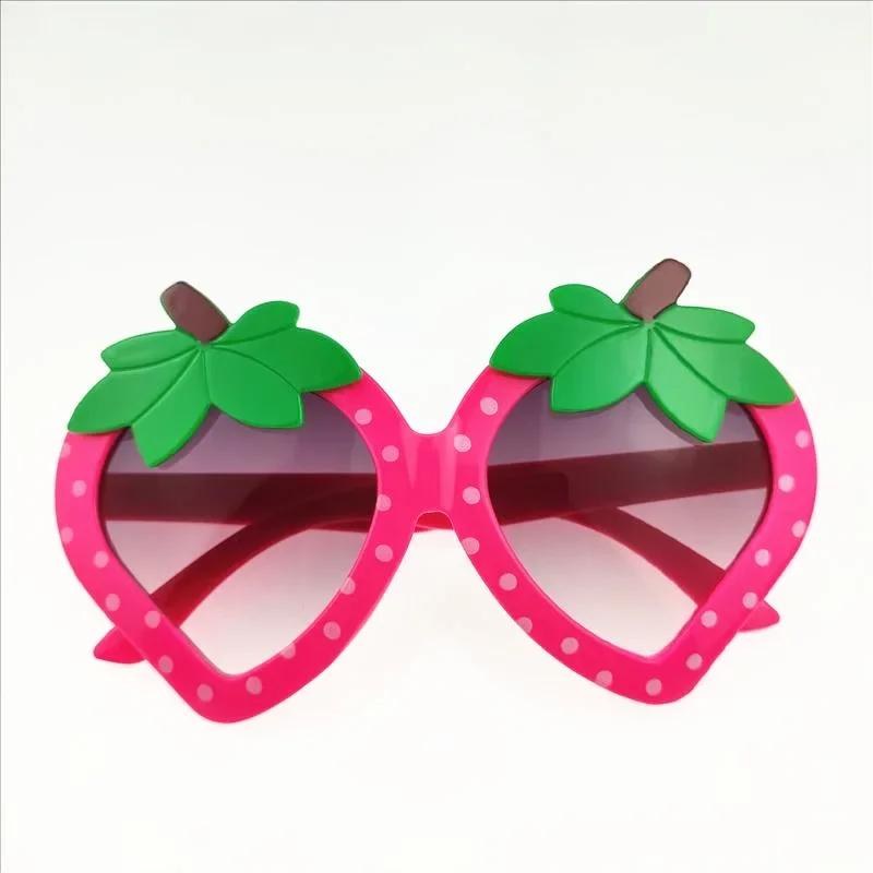 Children'S Strawberry Funny Glasses Party Photo Decorations Birthday Wedding Supplies Adult Kids Glasses Accessories Props