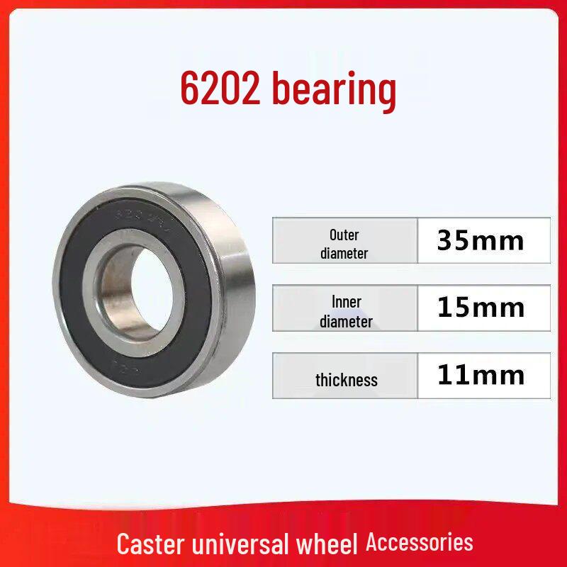Heavy-duty Anti-tangle 6  Polyurethane Swivel Caster with 4  Dust Cover, Flat Hand Truck Caster, 5  Shelf, and 8  Bearing.