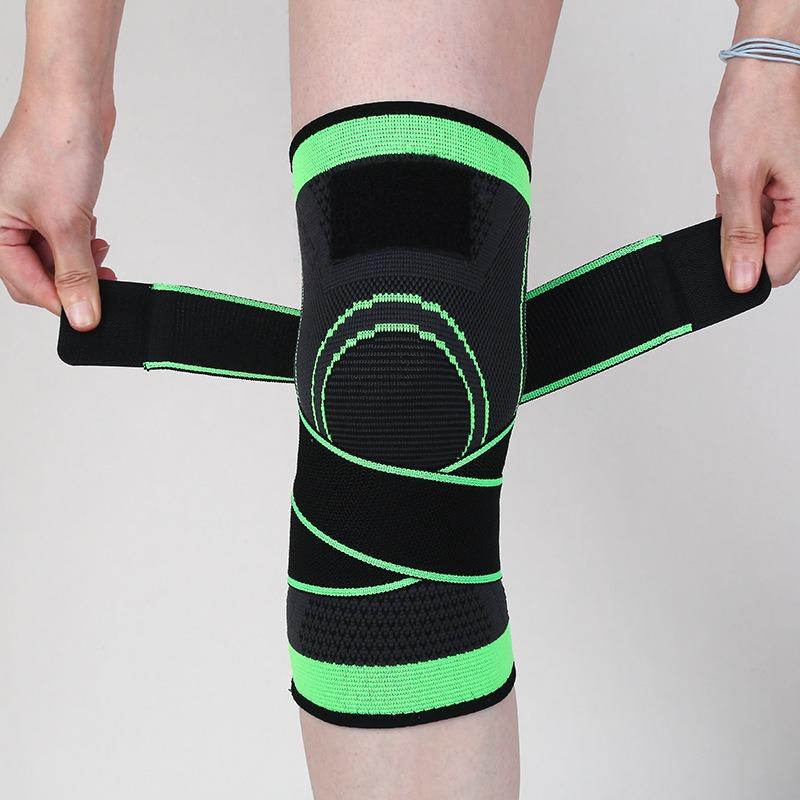 Compression Strap Knee Pads - Knitted Sports Knee Brace for Cycling, Basketball, Running & Outdoor Activities