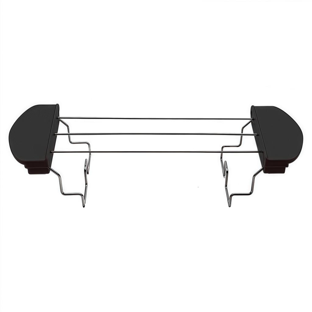 Für Küchengeräte Toast Halter Brotscheiben Ablage Frühstückszubereitung 26x9.2x5cm Verbrühschutzgriffe für Sicherheit