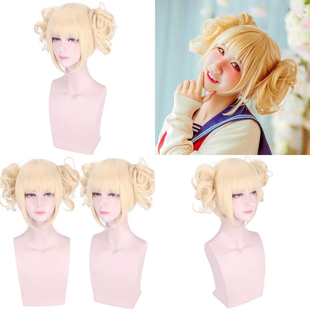 Toga Himiko Cosplay Wig Heat-resistant Adjustable For My Hero Academia Fans