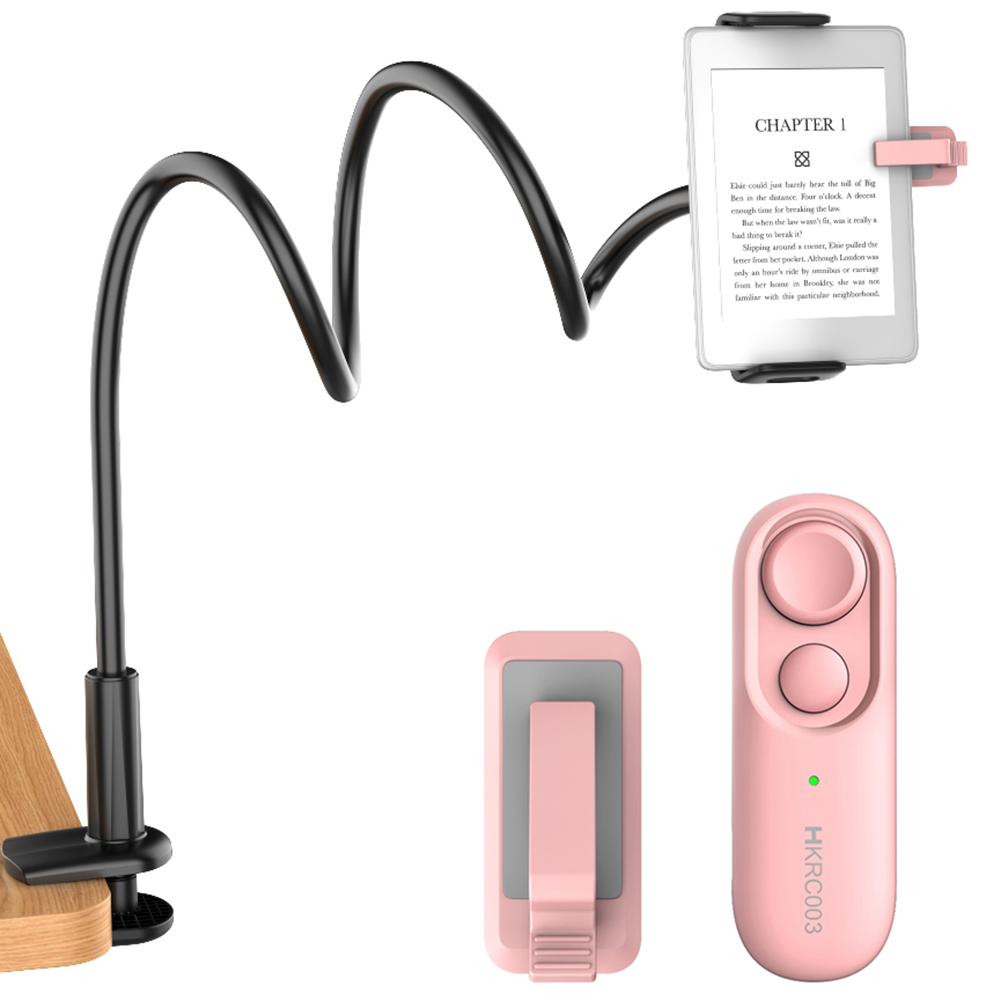 

RF Remote Control Page Turner Camera Video Record Remote Clicker Page Turner for Kindle Paperwhite Oasis Kobo EReaders рожевий