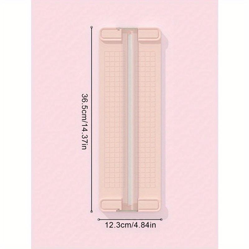 

Набор бумажных резаков 4-в-1, Креативный мини-многофункциональный триммер с 4 лезвиями для студентов, для резки фотографий, документов, поделок, Снова в школу Pink разноцветный