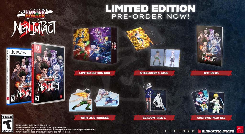 Hunter Hunter Nen Impact Limited Edition North Switch (Import America) –