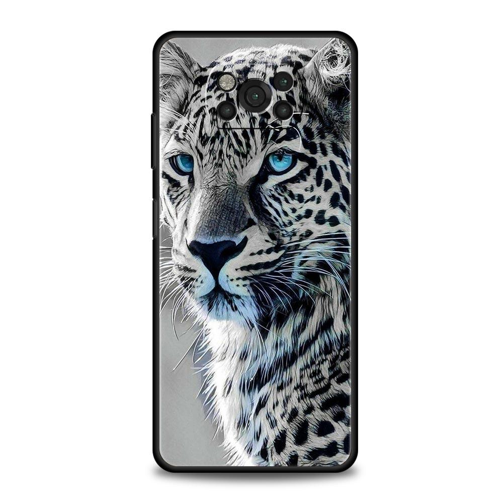 Tiger Lion Leopard Phone Case For Xiaomi Mi Poco X3 NFC M3 F4 F3 M4 X4 Pro 5G Note 10 12 Lite 11 11T 10T 11X 13 12T Pro 9T Cover