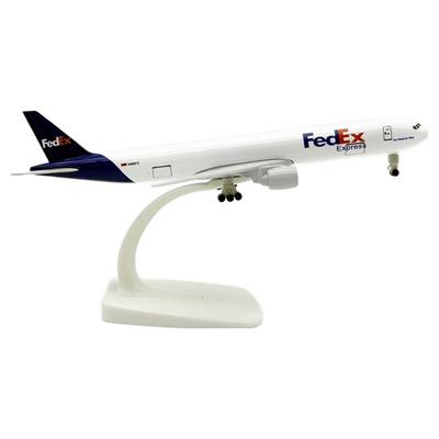 Μοντέλο Αεροπλάνου Diecast Boeing 777 FedEx 20cm