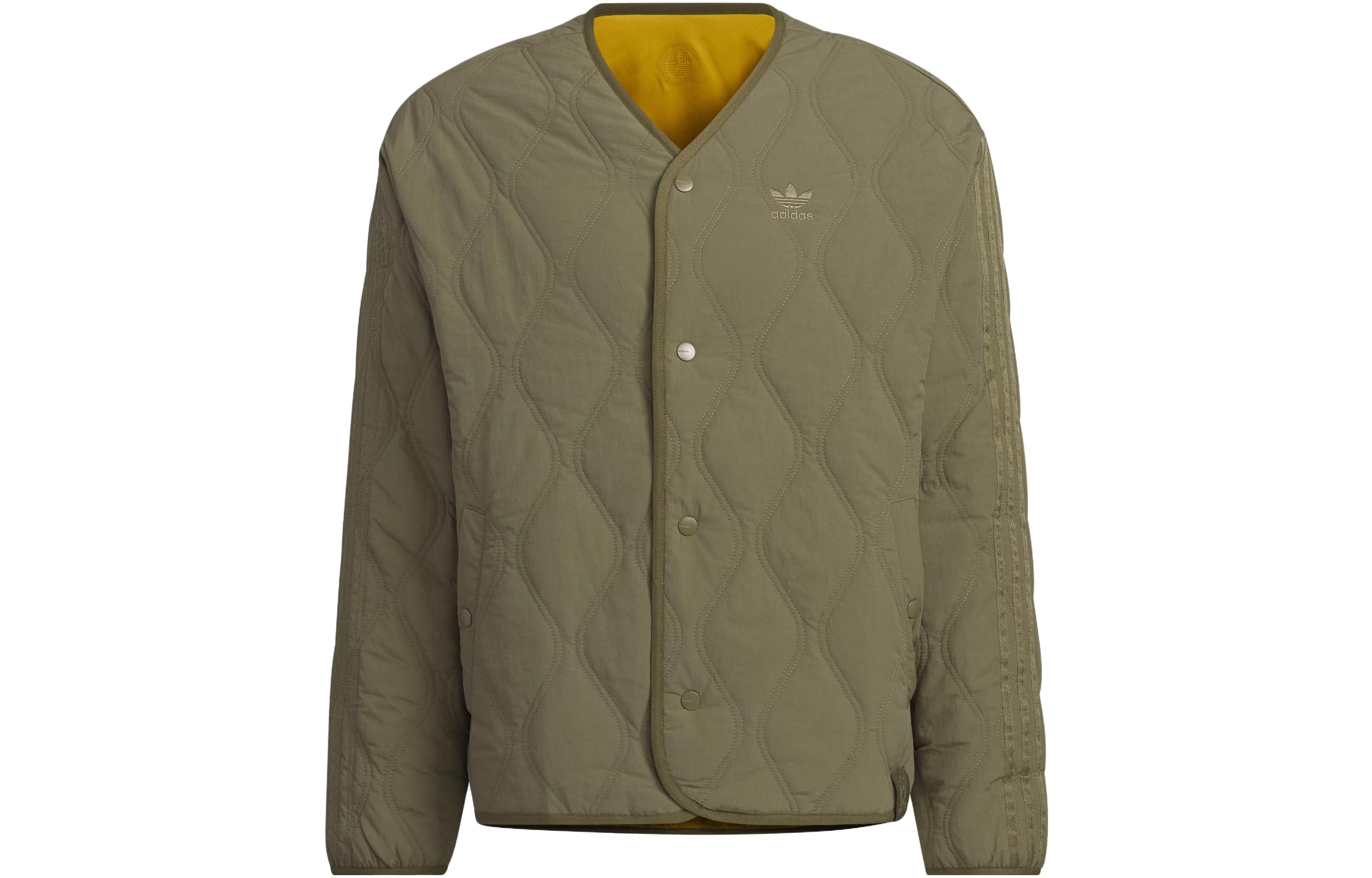 Adidas Originals Puffer Jacket Unisex Strata Olive Green IZ1534 M