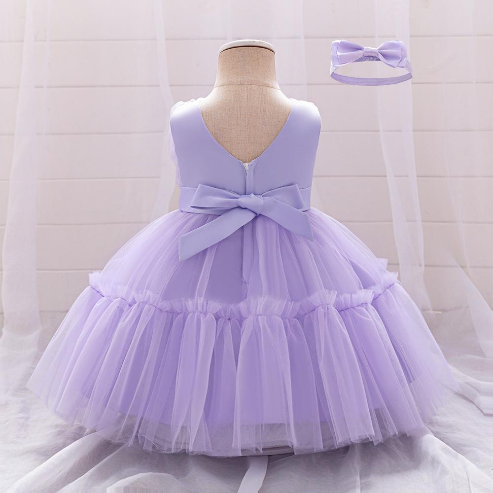 0-3Y Christmas Dress Newborn Baptism Wedding Dress for Baby Girl First Birthday Party Wear Toddler Girl Christening Gown Clothes L2066