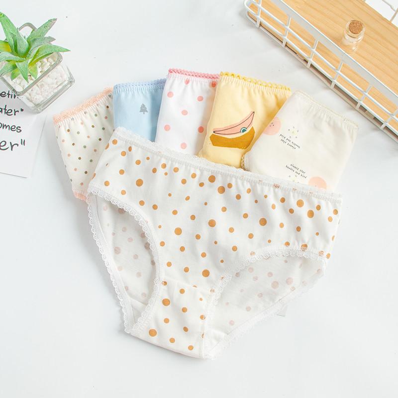 12pc/lot Girls Underwear Panties Briefs Children Pants Kids Underwear