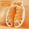 Advanced Thigh Massager with 29-Roller Technology - Yoga Circle Leg Toner for Muscle Relaxation & Slimming Workout
