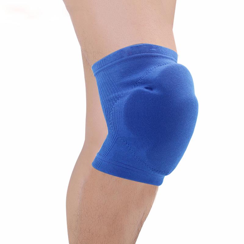 Sponge Anti-collision Knee Pads for Cycling, Ice Skating, Volleyball, Roller Skating, Basketball & Skiing with PU Shock Absorption
