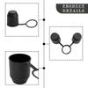 2Pcs/Set Black Tow Bar Ball Cover Hitch Cover Towing Hitch Cover  Trailer Towing