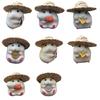 Playful Car Interior Decors Plush Hamster Fun Hamster Car Decoration Auto Interior for Dashboard & Consoles Placement