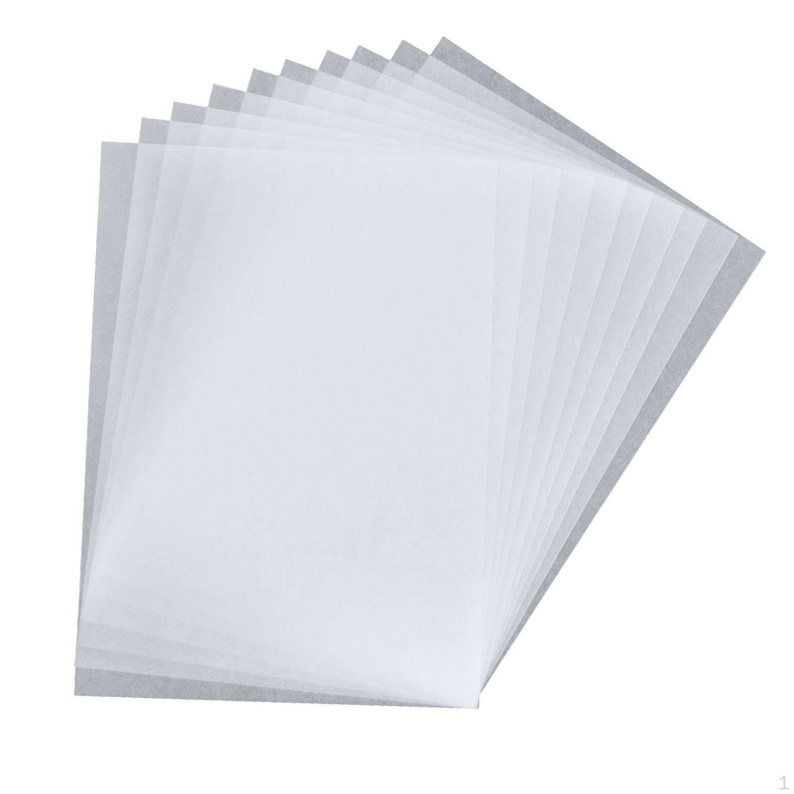 

10 шт. пустая термоусадочная бумага, листы пленки 6 дюймов x 8 дюймов, художественные принадлежности для бумаги ручной работы, для 0.3mm Rough Grinding