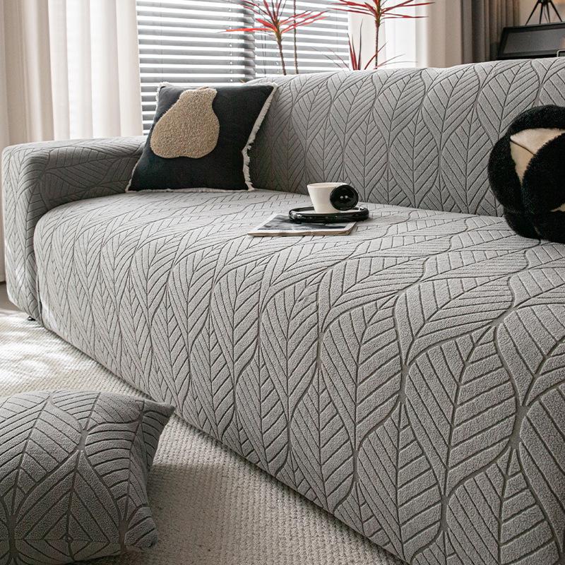 Retro Style Thickened Polar Fleece Sofa Cover New Sofa Cover All Inclusive Universal Cover Cushion