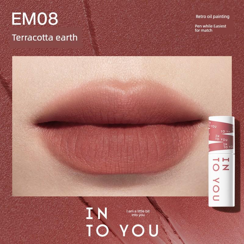 into You Em08 Yellow Skin White Matte Lip Mud