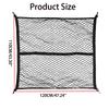 1.2 * 1.1M Pickup Truck Body Cargo Car Trunk High Elasticity Fixed Net Anti Slip Net Bag Luggage Net Car Luggage Storage Tool