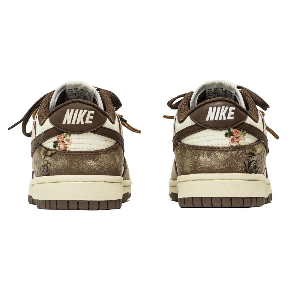 Nike Dunk Fantasy, Love Talk Planer Abriebfeste Niedrige Skateboard-Schuhe Unisex Braun DD1503-124(Team1210-)