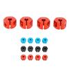 Hex Wheel Hub Adapter 8MM Thickness Aluminum Alloy Long Lasting 4.0mm Hole for SCX10 CC01 WRAITH 900