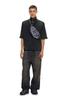 Diesel Men's Body Bag X09475P6338 UNI Gray HA351