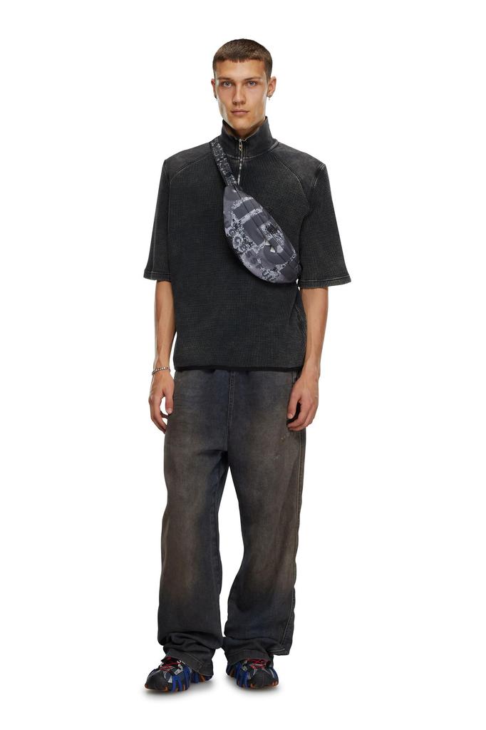 Diesel Men's Body Bag X09475P6338 UNI Gray HA351