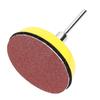60PCS 2inch Round Shape Red Sanding Discs 100 240 600 800 1000 2000# Grit Sand Papers