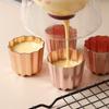 4pcs Cake Mold Carbon Steel Non-stick Pudding Mold Heat Resistant French Style Cookie Chocolate Baking Mould Kitchen Accessories