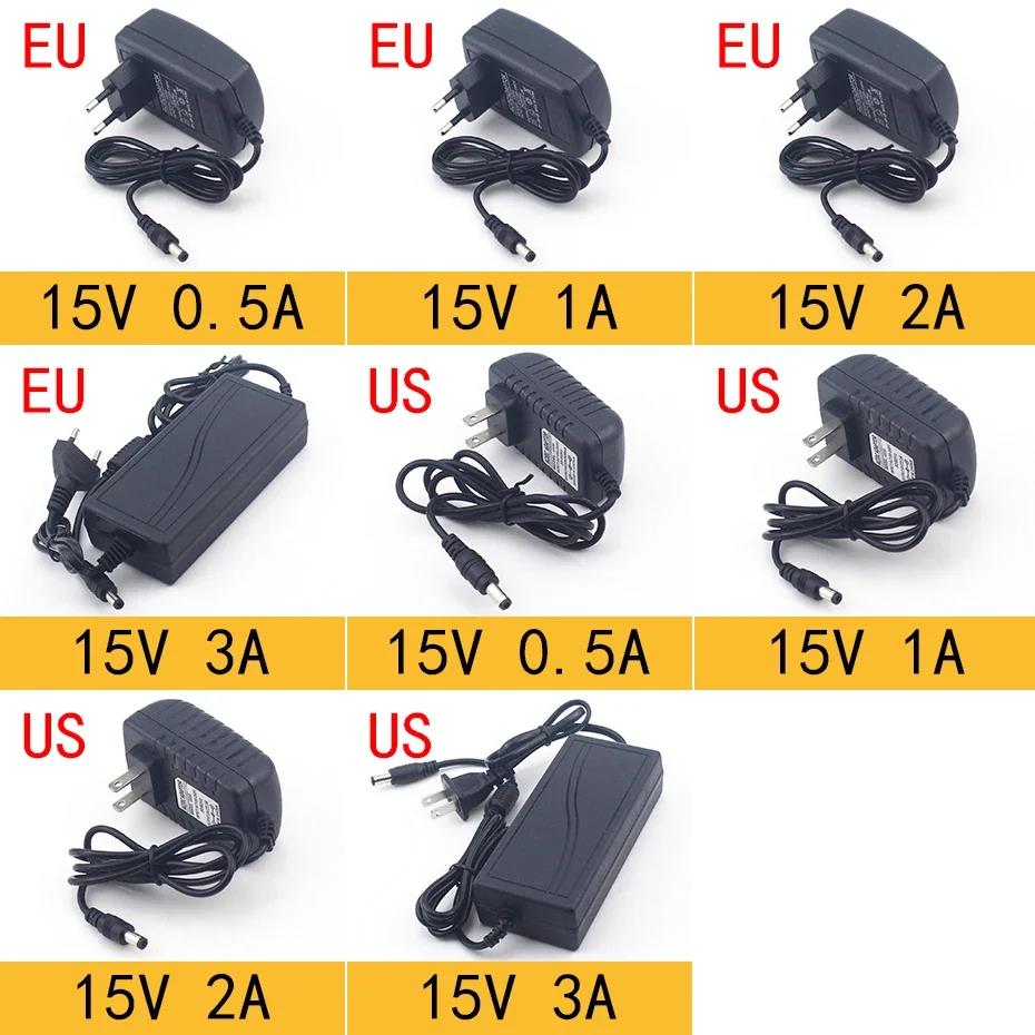 AC 110-240V DC 3V 5V 6V 9V 12V 15V 24V 0.5A 1A 2A 3A 5A 6A 8A Universal Power Adapter Supply Charger Adapter EU US for LED Light Mass Air Flow 3