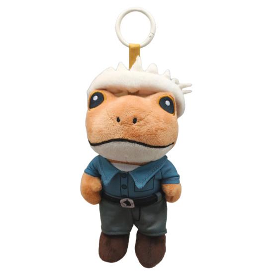 Plush Keychain Toy Soft Stuffed Animal with Clip Cute Collectible Doll for Bags Phone