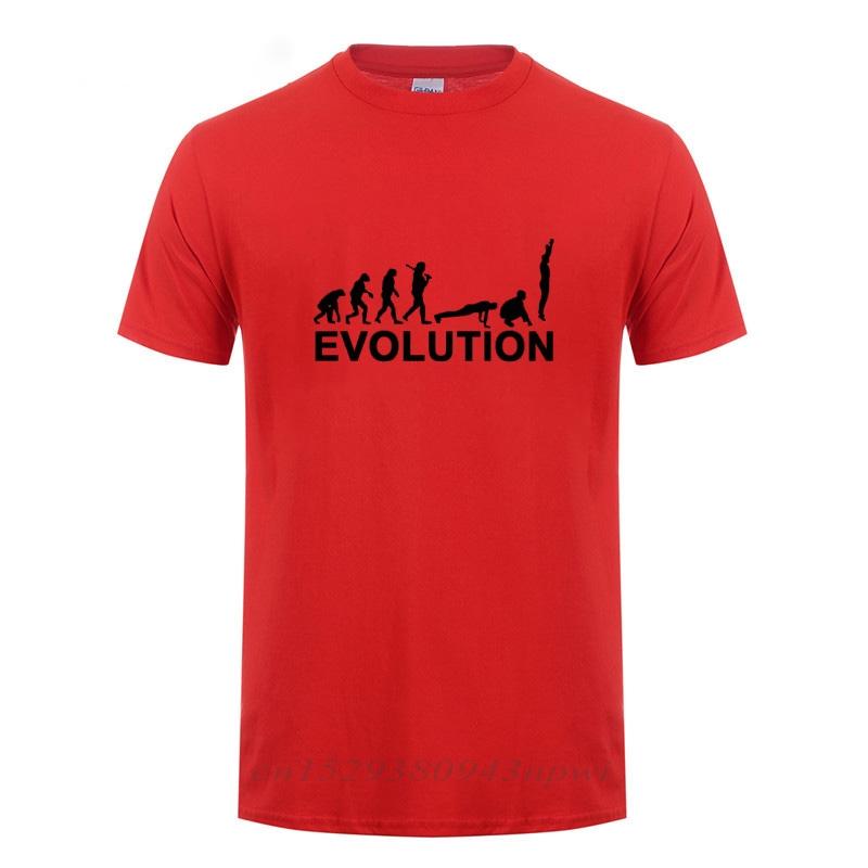 Evolution Burpees Instructor Crossfit TShirt Funny Birthday Gift For Men Dad Father Husband Short Sleeve O Neck Cotton T Shirt