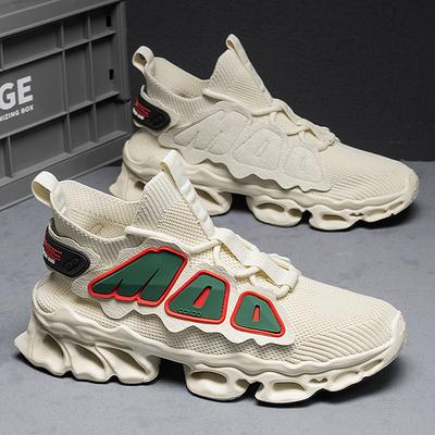 CYYTL Chaussures d'été pour hommes Baskets de mode Respirantes Décontractées Extérieur Randonnée Sports Course Tennis Mode Luxe Designer Mocassins à plateforme