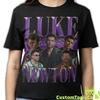 LUKE NEWTON SHIRT, Luke Newton Vintage T-Shirt, Luke Paul Anthony Newton Retro 90s Bootleg Homage Merch, Luke Newton 80s Rap Tees Fans Gifts