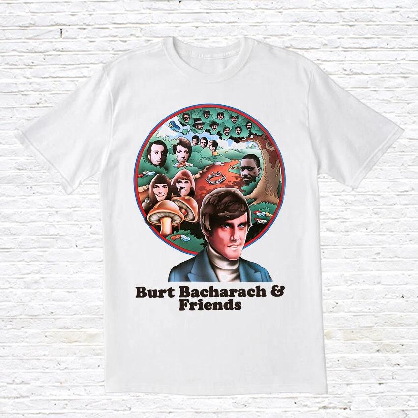 

Burt Bacharach & Friends T-Shirt. Vintage style. Not Vinyl LP. XL