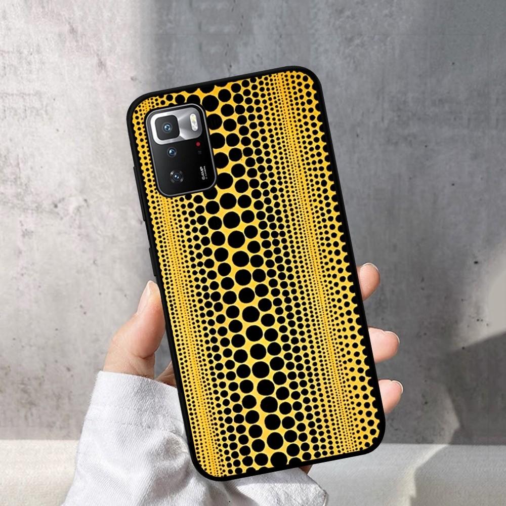 Yayoi Kusama art Phone Case For Redmi 5 6 7 8 9 10 plus pro 6 7 8 9 A GO K20 K30 K40 pro plus F3 Fundas