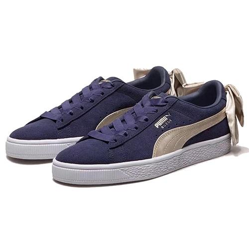 (WMNS) PUMA Suede Bow Varsity 'Peacoat' Donna 367732-02