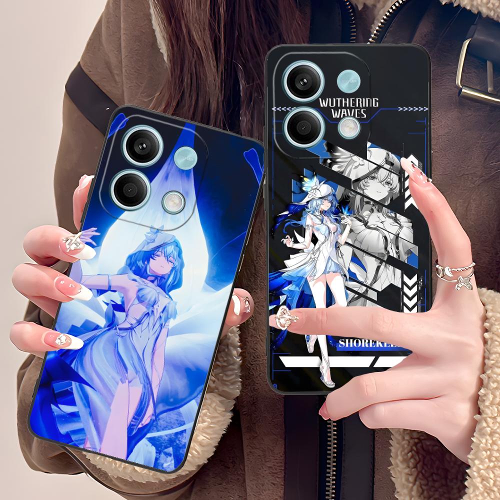 Wuthering Waves Shorekeeper Phone Case for POCO M6 M5 M4 M3 X7 X6 X5 X4 X3 F6 F5 F4 Pro GT 5G Colour Printing Pretty Luxury