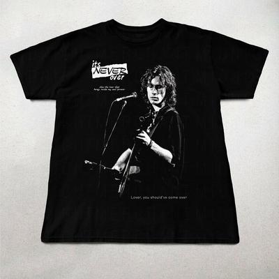 Y2k Jeff Buckley's Rock Guitar - Casual and Versatile Straight-on-print Men's and Women's Short-sleeved T-shirt