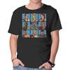 Unisex Crew Neck T-Shirt The Capua Bunch Graphic Short Sleeve Casual Tee