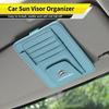 Car Sun Visor Card Holder Multifunctional For Citroen C4 C3 C5 C1 C2 Berlingo Celysee Cactus Picasso Aircross Saxo Grand