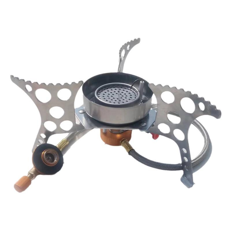 ZISIZ Portable Outdoor Gas Stove with Electronic Ignition