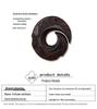 Collana Pendente Legno di Sandalo Etnico Retro di Alta Gamma: Catena per Maglione Versatile per Coppie