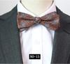 Pattern Bow Tie Men'S Banquet Business Wedding Groom Best Man Gentleman'S Dress Studio Burgundy Navy Bow