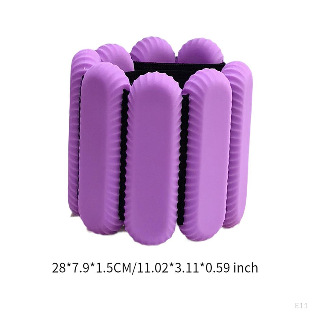 2 Pieces Wrist Weights Wearable Ankle for Workout Gymnastics Walking Blue