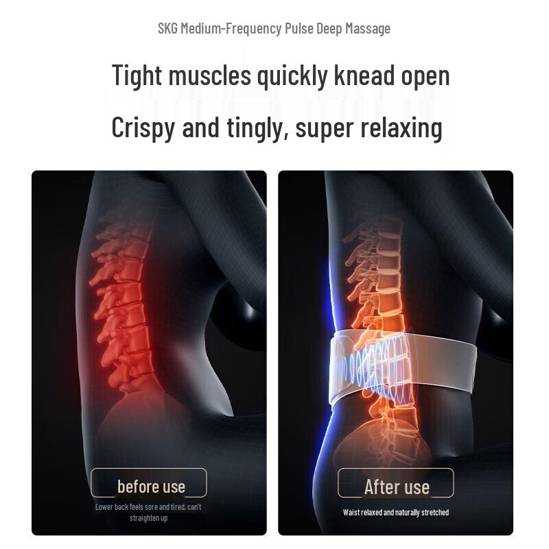 SKG W7 Smart Lumbar Massage Belt