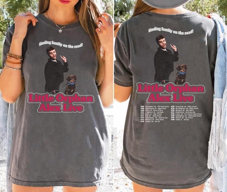 Vintage Alex Warren shirt Alex Warren 2026 Tour T-Shirt AN67348 XXXXL
