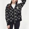 MLB New York Yankees Sweaters Unisex Black V neck Moderate Cardigan 3AKTM0114-50BKS